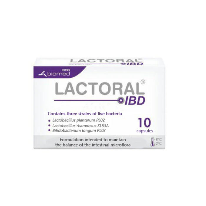 Lactoral Ibd 4.8mg Cap 10s (1 X 10s Blister)