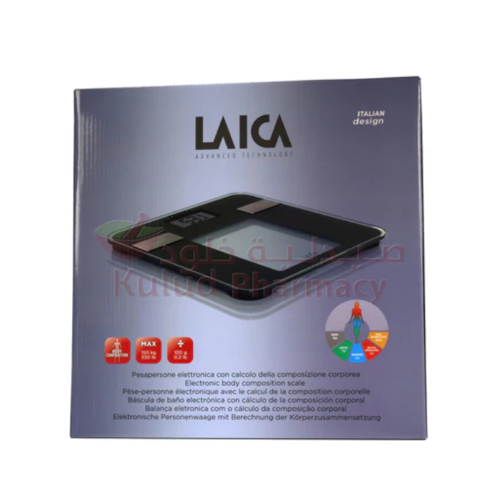 Laica Electronic Body Fat/Water Scale