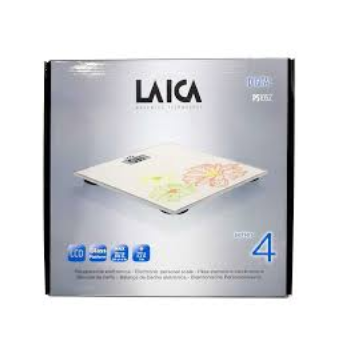Laica Electronic Personal Weighing Scale -Orange: PS1052O