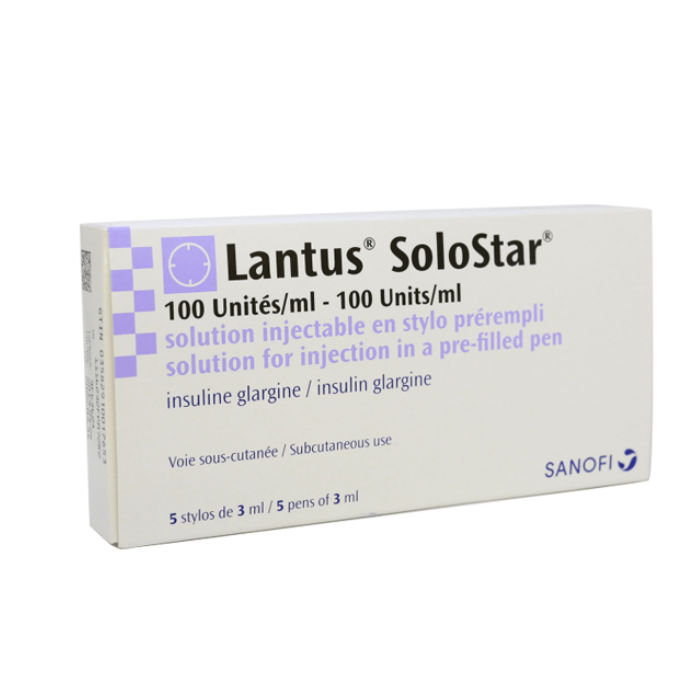 لانتوس سولوسـتار 100 وحدة/مل