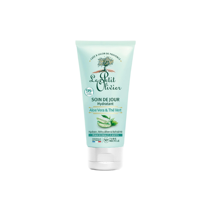 Le Petit Olivier Moisture Day Skin –Aloe & Green Tea 50ml