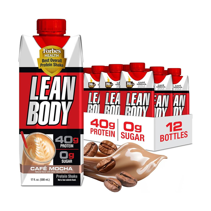 Lean Body RTD Cafa Mocha 17 oz - Box Of 12pcs