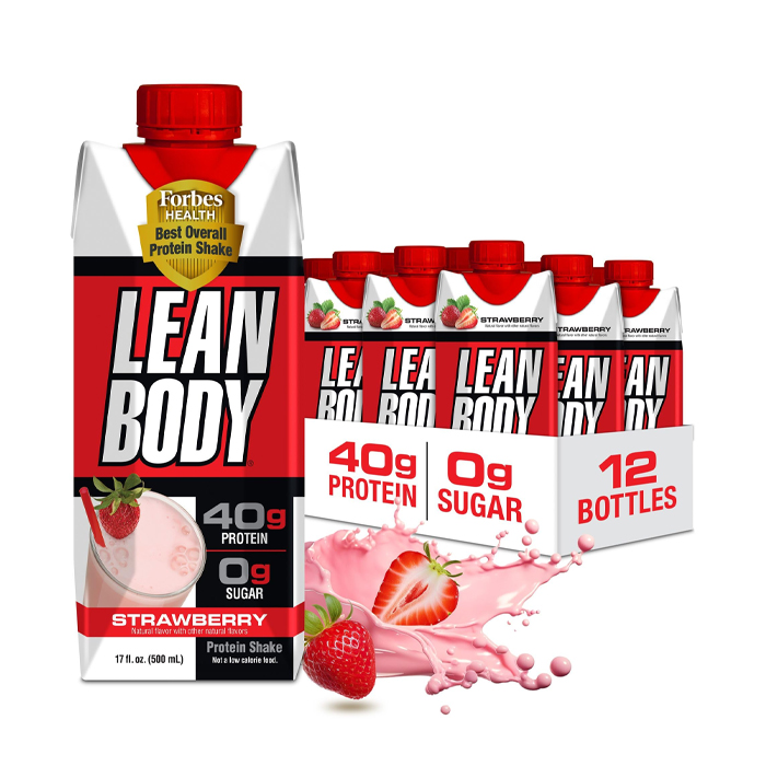 Lean Body RTD Strawberry 17oz - Box Of 12 pcs
