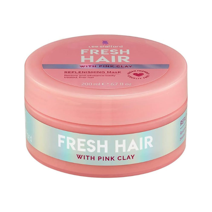 Lee Stafford Fresh Hair Pink Clay Replenishing Mask 200 ml