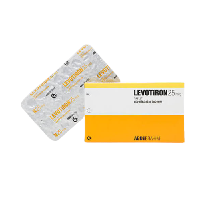 Levotiron 25MCG Tab 100s