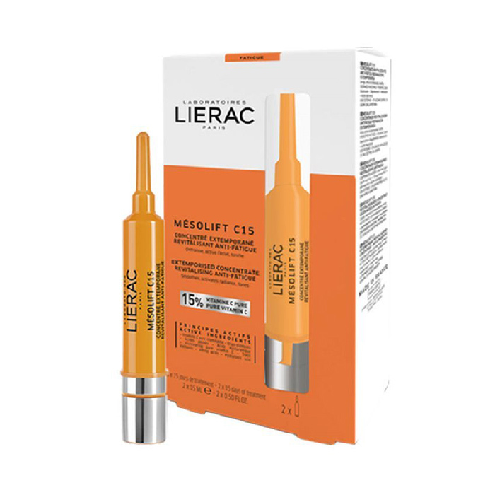 Lierac Mesolift C15 Anti-Fatigue Concentrate 2x15ml