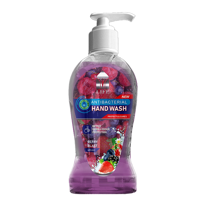 Life Antibacterial Handwash Berry Blast 400ml