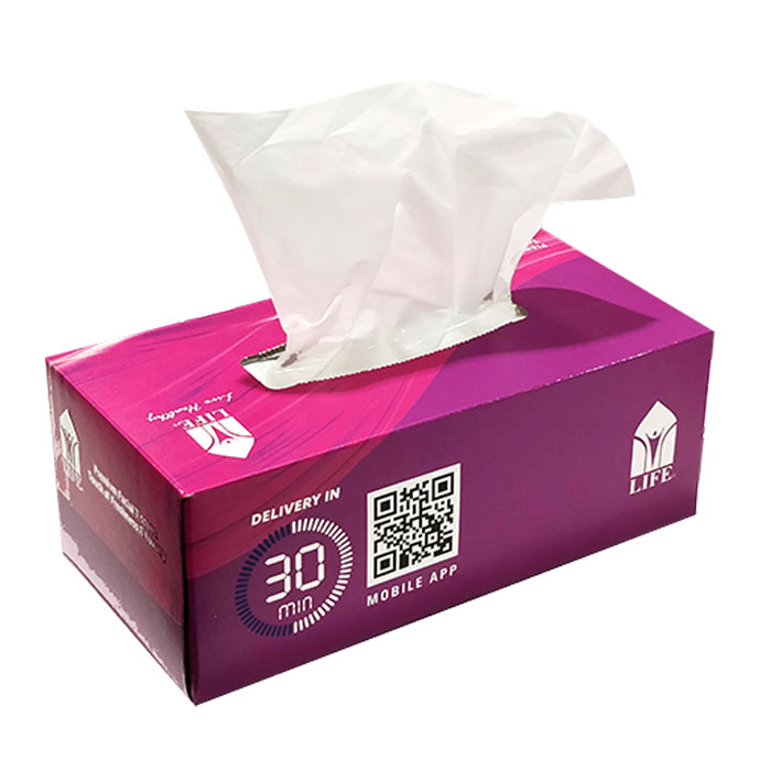 Life Facial Tissue 200 Sheets X2ply