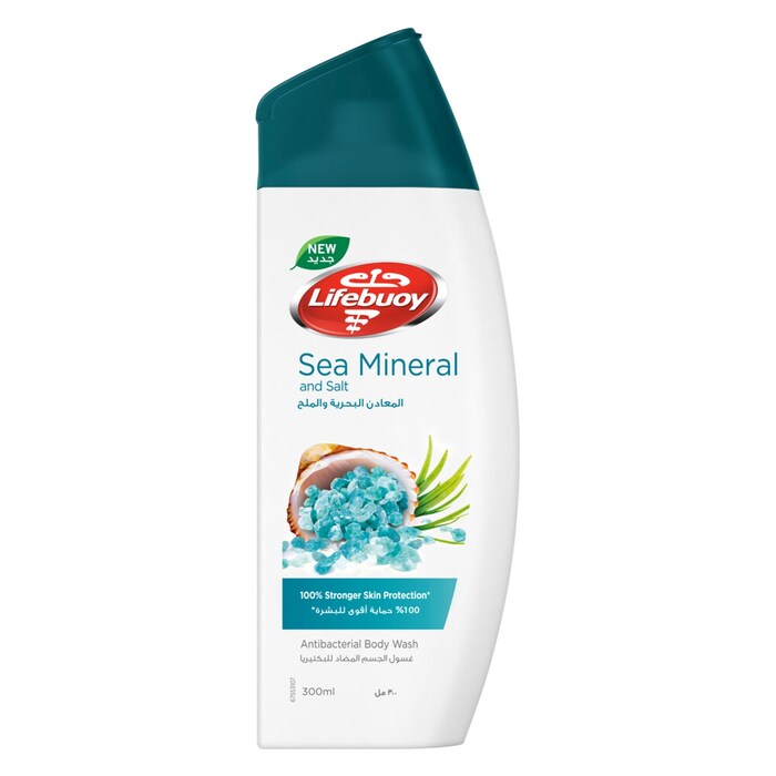 Lifebuoy Sea Minerals Anti-Bacterial Body Wash 300ml