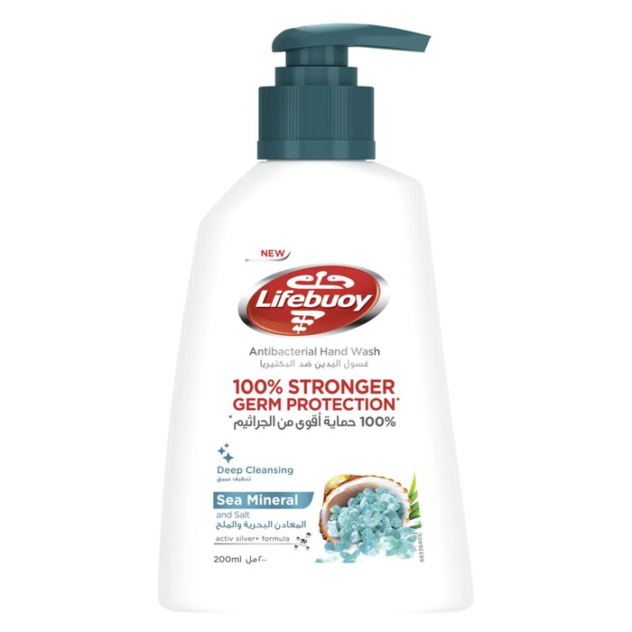 Lifebuoy Sea Minerals Anti-Bacterial Hand Wash 200ml