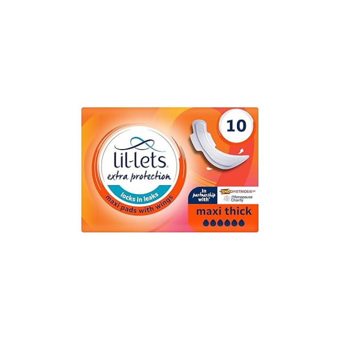 Lil Lets Extra Protection Ultra Maxi Pads 10s