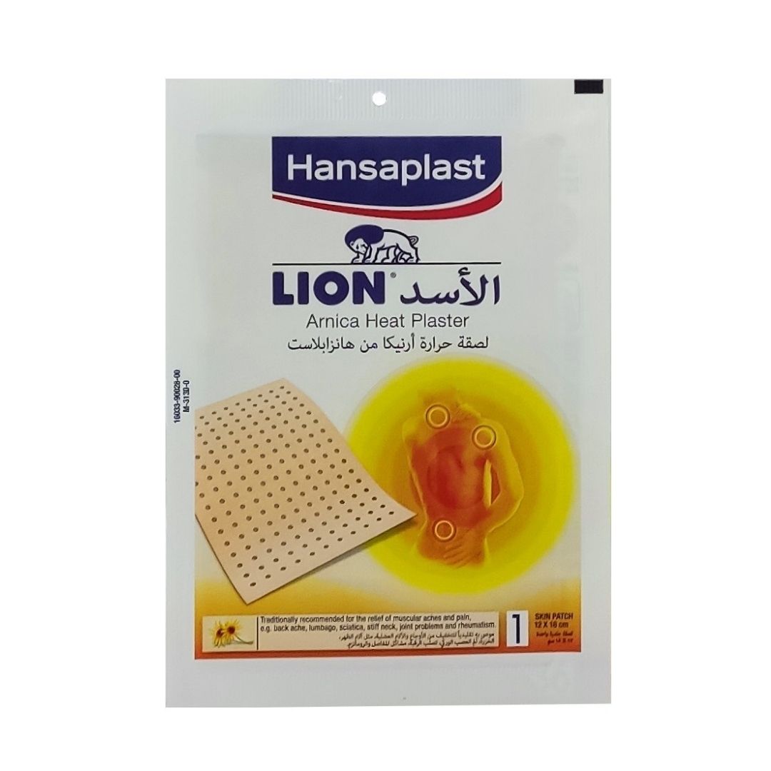 Lion Arnica Heat Plaster 36x12x1s