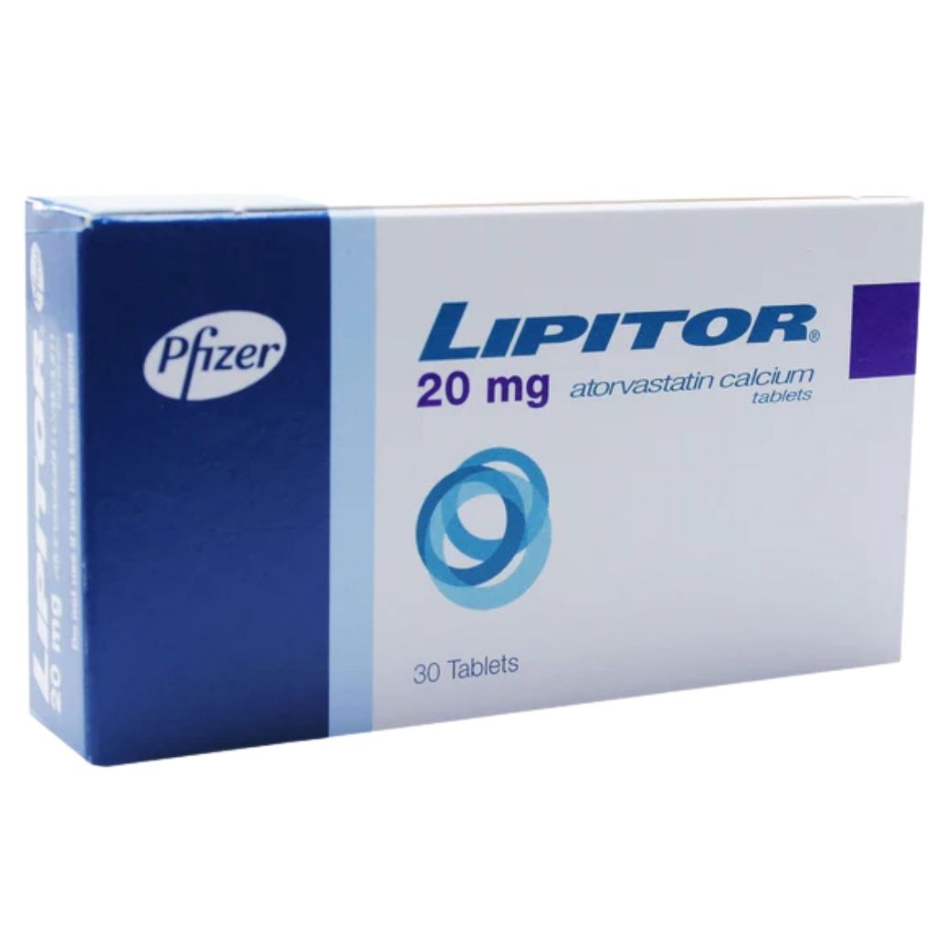Lipitor 20mg Tablet 30s