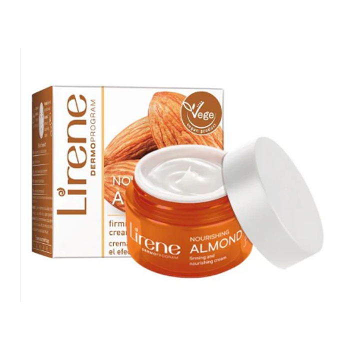 كريم التغذية والتنعيم بخلاصة زيت اللوز من ليريني 50 مل