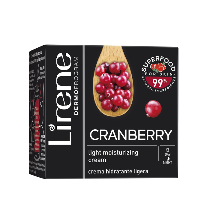 Lirene Cranberry Light Moisturizing Cream 50ml