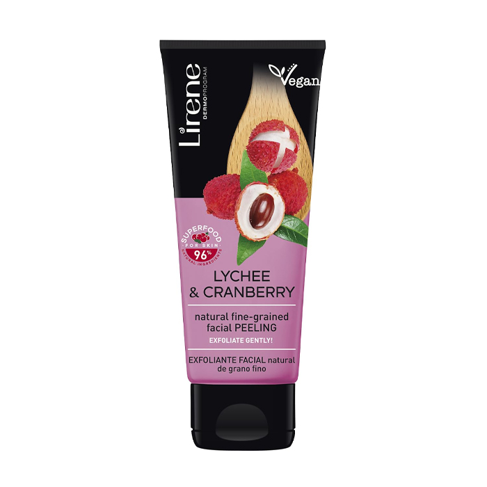 Lirene Lychee & Cranberry Facial Peeling 75ml