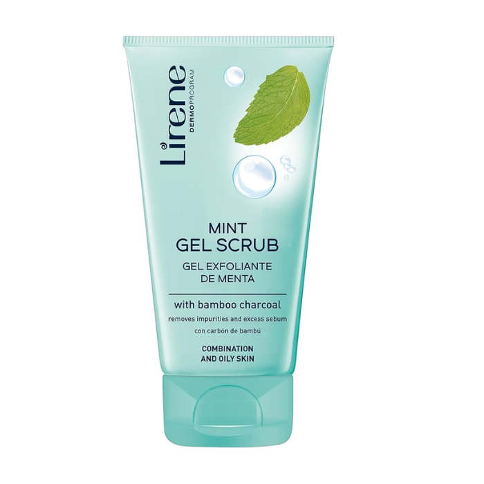 ليرين مقشر جل بالنعناع وفحم البامبو 150 مل
