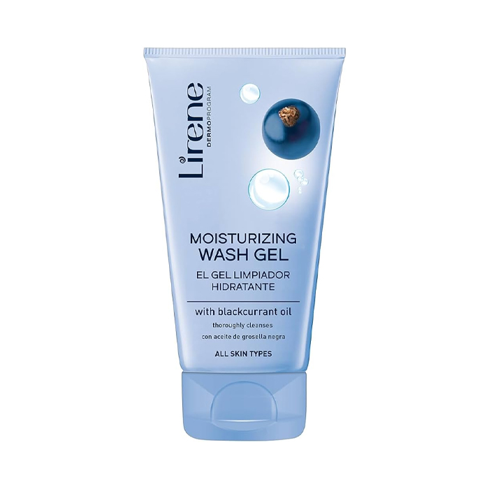 Lirene Moisturizing Wash Gel Blackcurrant Oil 150ml