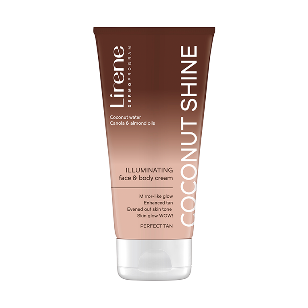 Lirene Perfect Tan Vegan Coconut Shine Cream 150ml