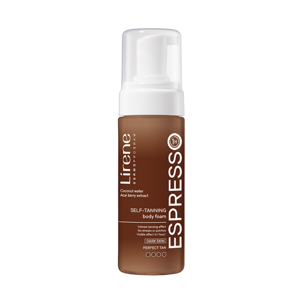 Lirene Self-Tanning Vegan Body Foam Espresso 150ml