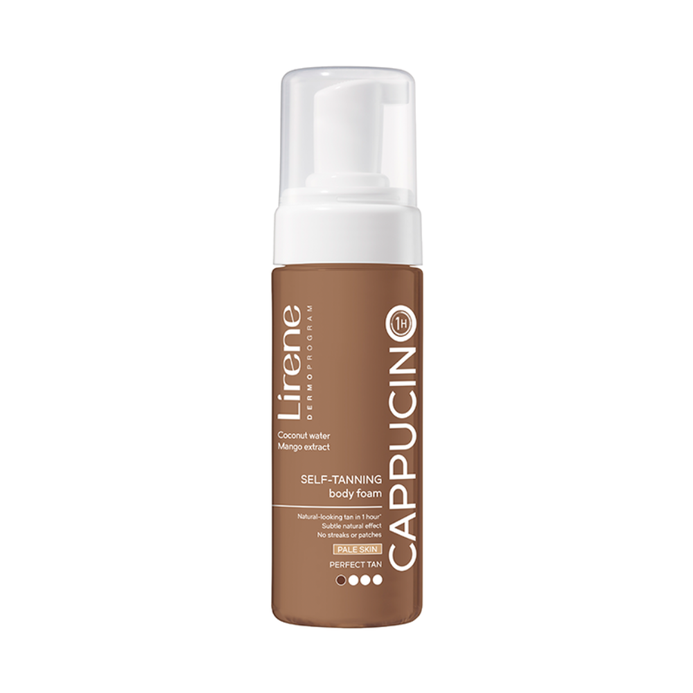 Lirene Self-Tanning Vegan Cappucino Body Foam 150ml