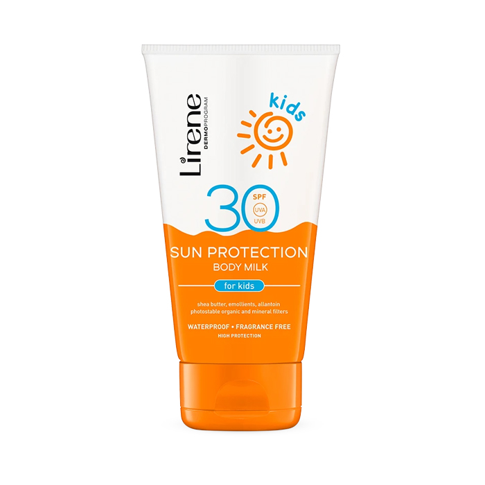 Lirene Sun Protection Body Milk (SPF30+) For Kids 150ml