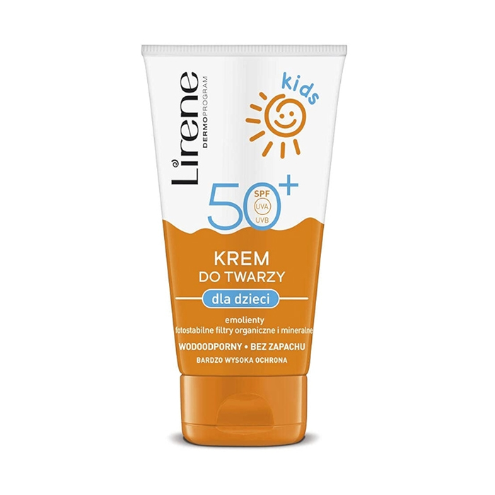 ليرين كريم حماية الوجه من الشمس (SPF 50+) للأطفال 50 مل