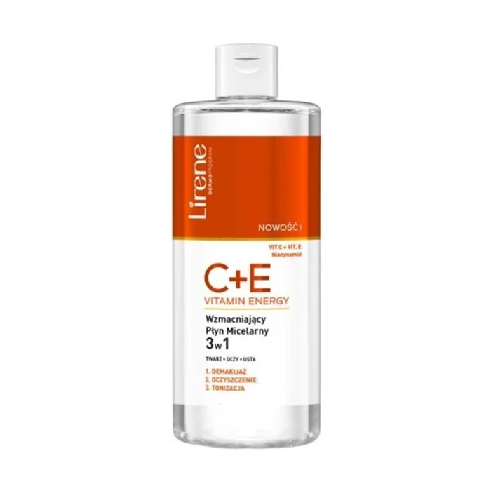 Lirene Vitamin Energy C+E 3-In-1 Micellar Water 400ml