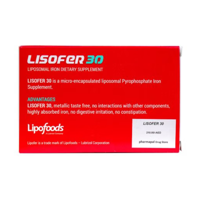 Lisofer 30 Hard Gelatin Capsule 30s