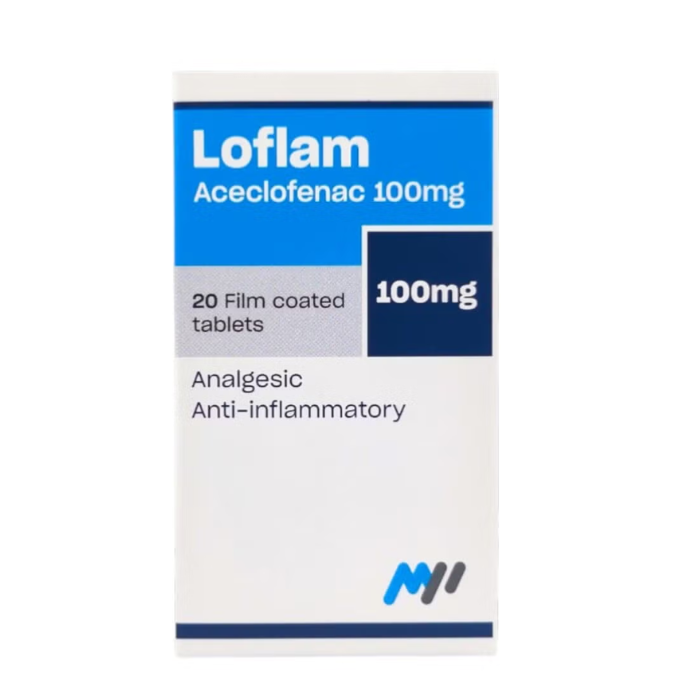 LOFLAM 100 MG TABLET 20S BOTTLE