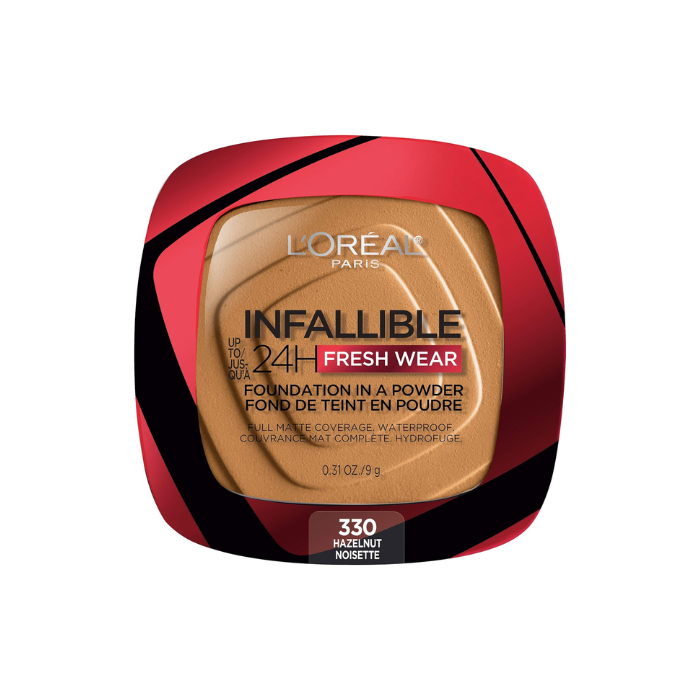 Loreal Infallible 24H Fresh Wear Foundation 330 Hazelnut