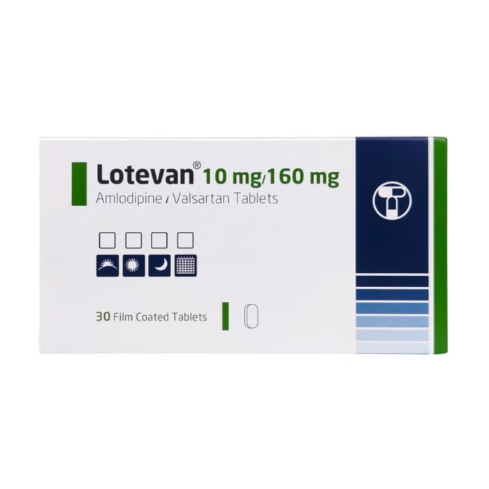 Lotevan 10MG/160MG Tab 30s