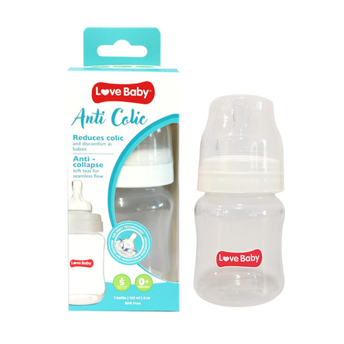 Love Baby Anti-Colic Feeding Bottle Slow Flow 120 ml