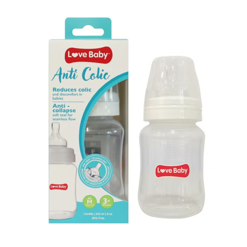 Love Baby Natural Feeding Bottle Medium Flow 240ml
