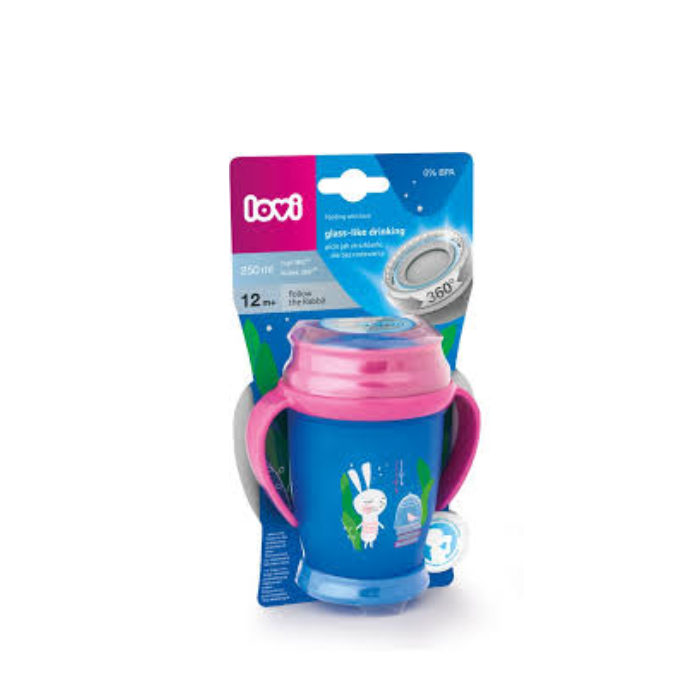 Lovi 360 Cup 250ml Junior - Follow The Rabbit Unisex