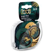 Lovi Dynamic Soother Jungle Vibes 6-18m (2pcs) Boy-22903B