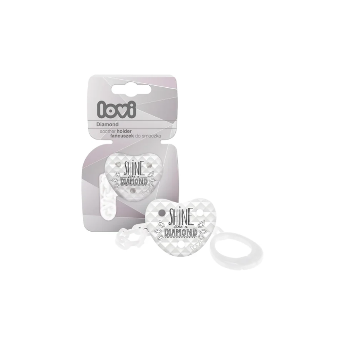 Lovi Soother Holder - Diamond