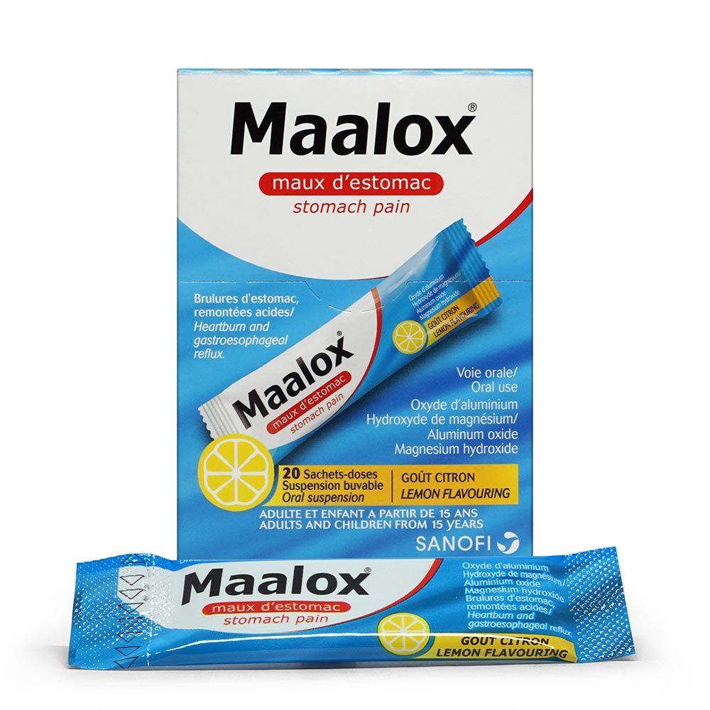 Maalox Stomach Pain Sachets 20's