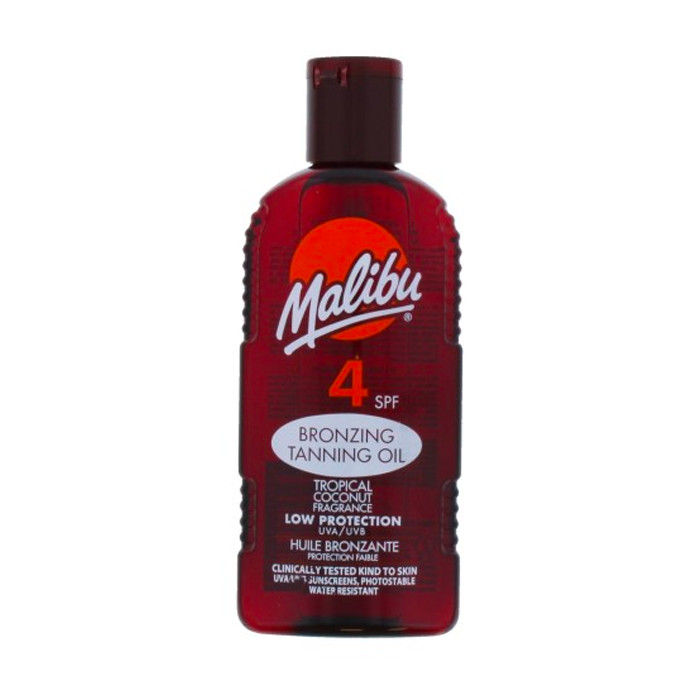 Malibu Bronzing Tanning Oil (SPF 4) Low Protection 200ml