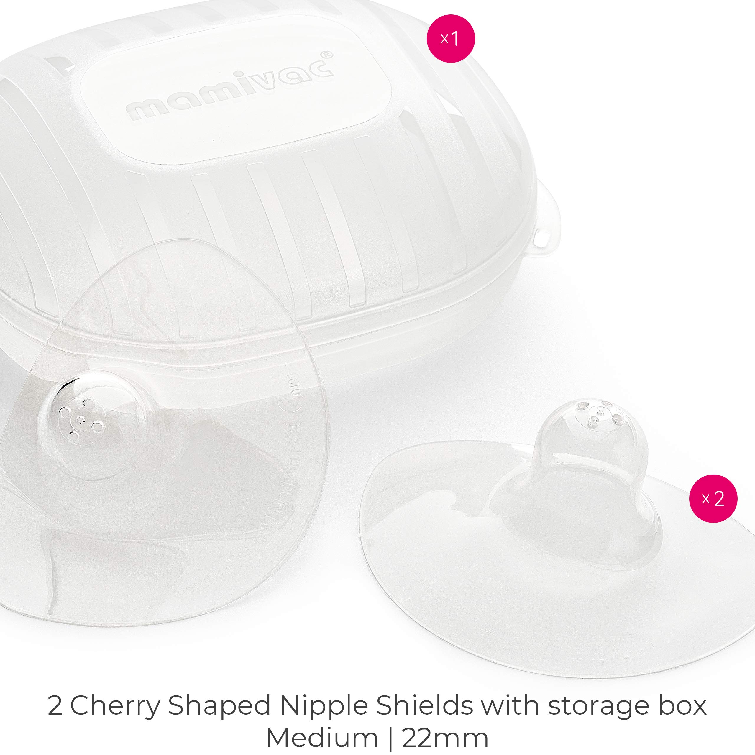 ماميفاك واقيات حلمة مقاس متوسط