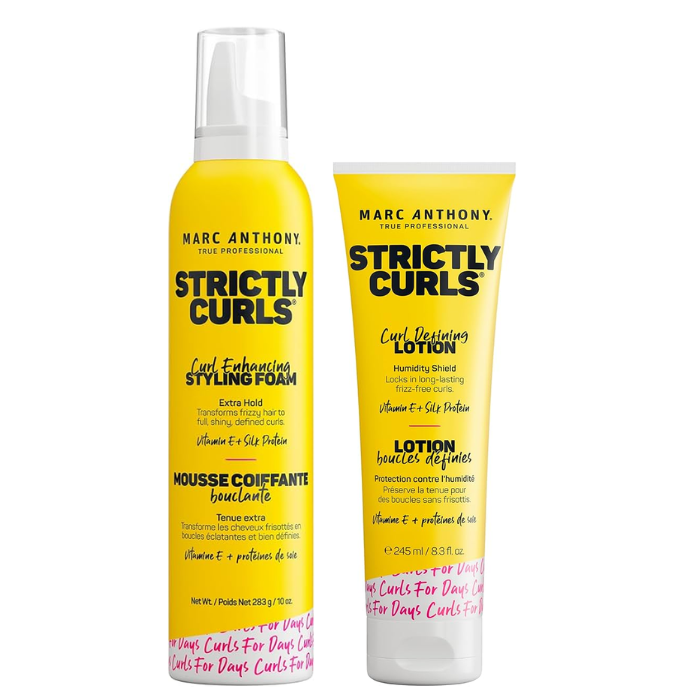 MARC ANTHONY STRICTLY CURLS STYLING FOAM 300ML+LOTION 245ML