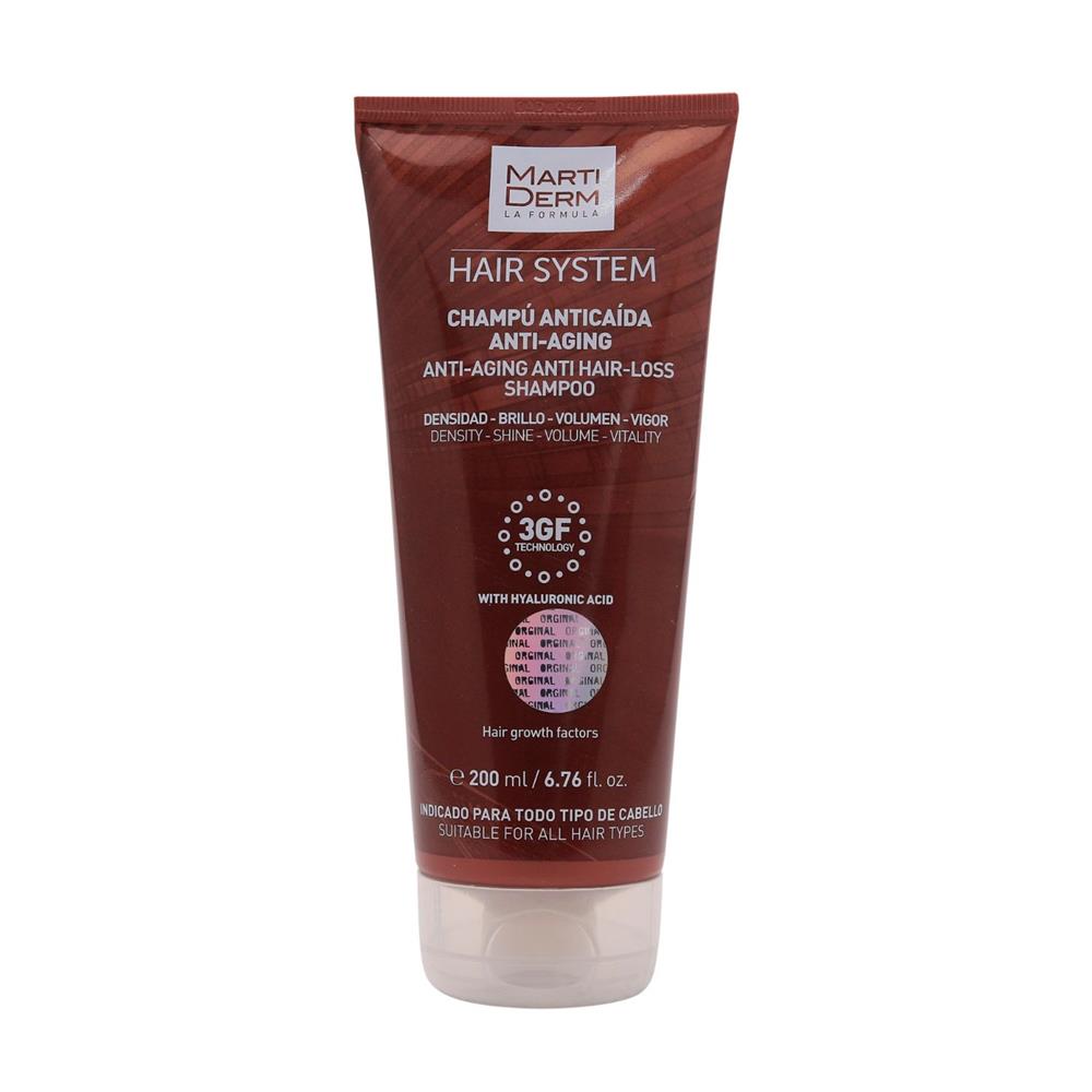 Martiderm Hair System 3GF Antiaging Shampoo 200 ml