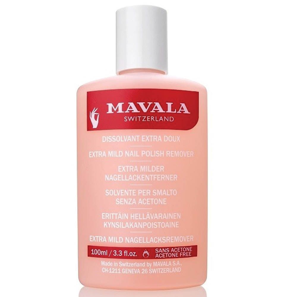Mavala Nail Polish Remover Extra Mild Pink 100 ml