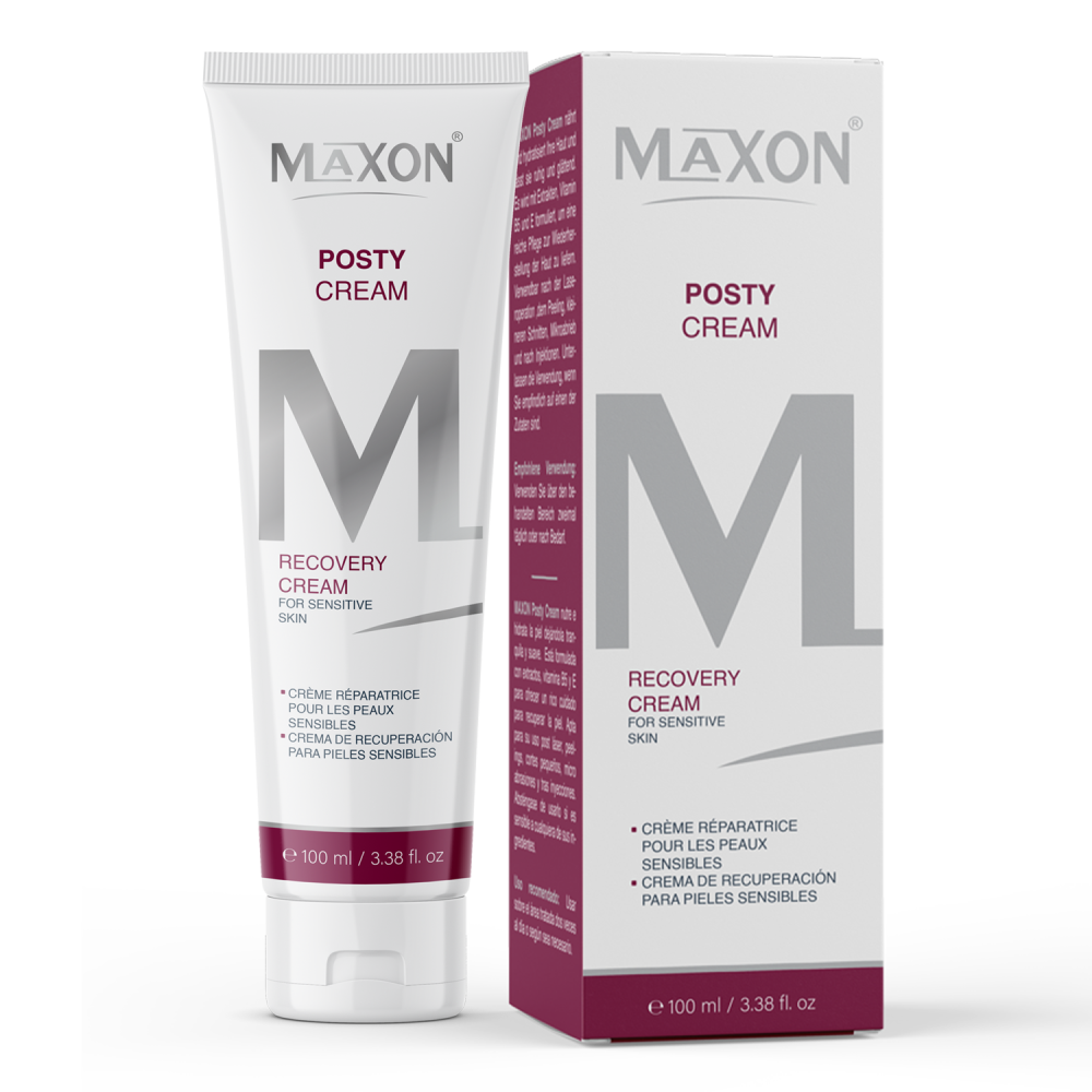 Maxon Posty Cream – Soothing Recovery Cream for Post-Laser, Peel & Sensitive Skin, Hydrating & Healing Formula 100ml