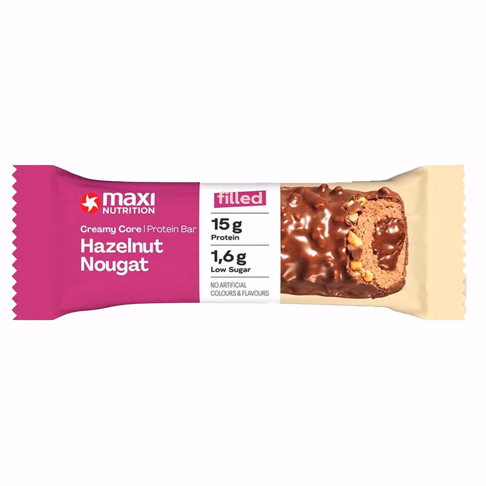 Maxi Nutrition Bar Hazelnut & Nougat 45g