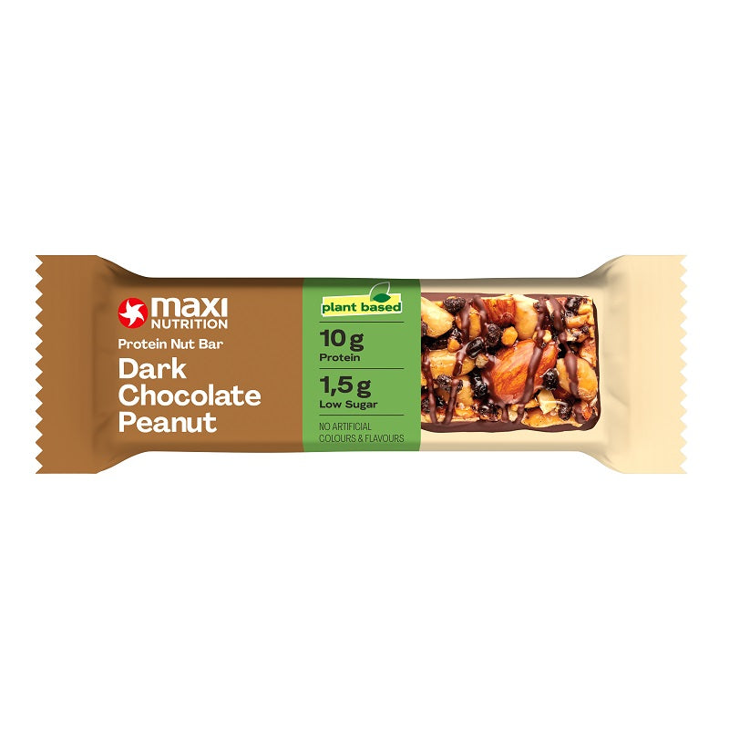Maxi Nutrition Protein Nut Bar Dark Chocolate Peanut 46g