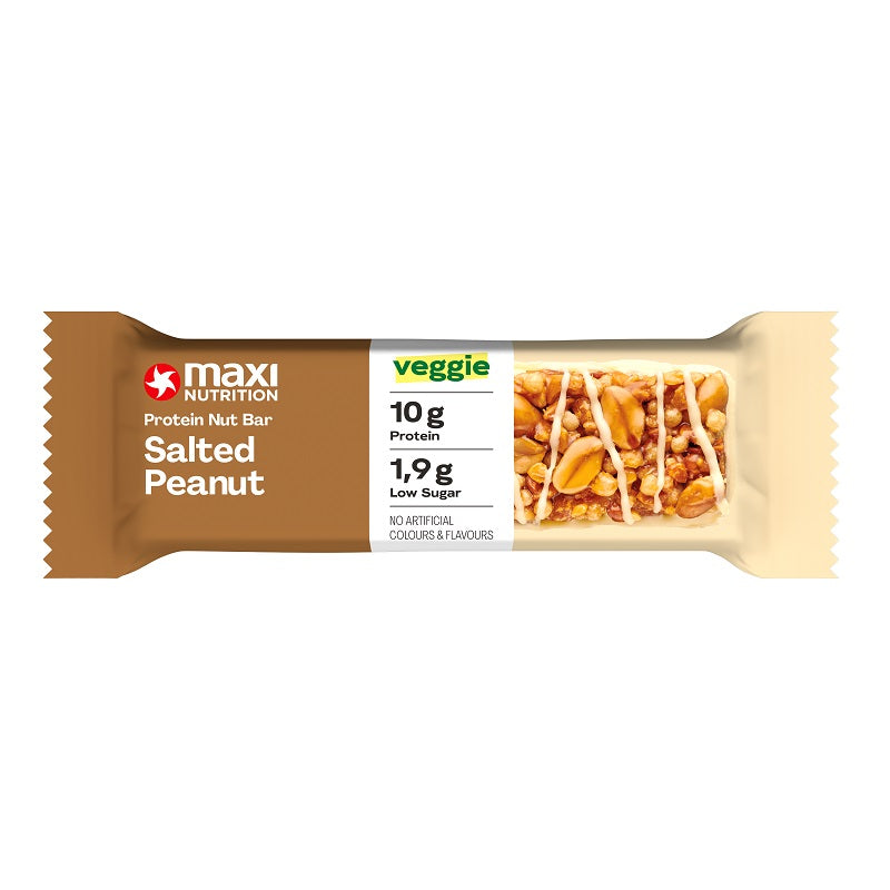 Maxi Nutrition Veggie Protein Nut Bar Salted Peanut 46g