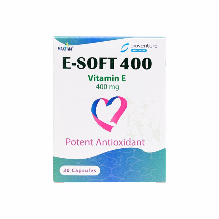 Maxima E-Soft 400mg Vitamin-E 30s Capsules