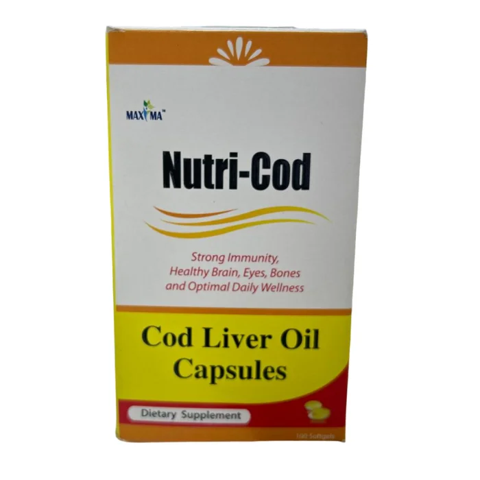Maxima Nutri-Cod 300mg 100s SoftGel- Bottle