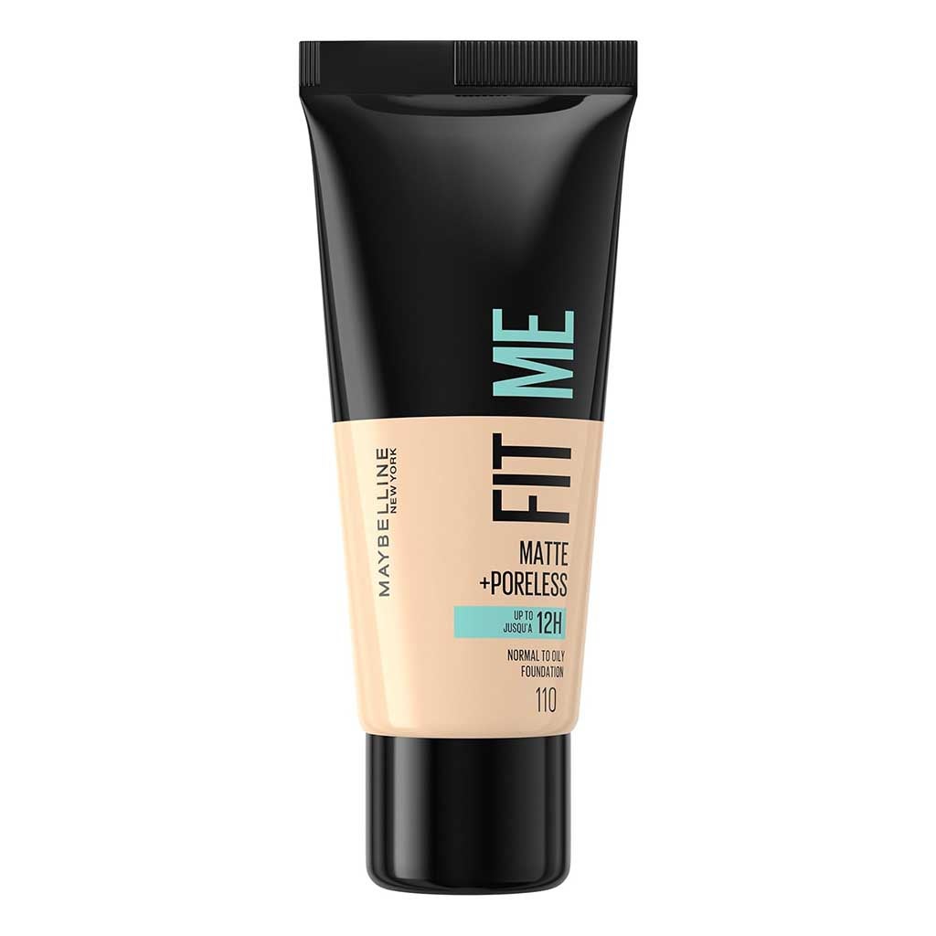 Maybelline New York Fit Me Matte & Poreless Normal to Oily Skin 110 Porcelain